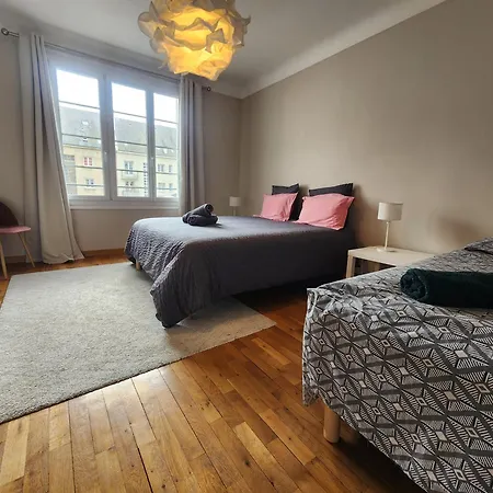 Perle Rare - Triangle D'or -98m2 - 6 Pers Apartment Caen